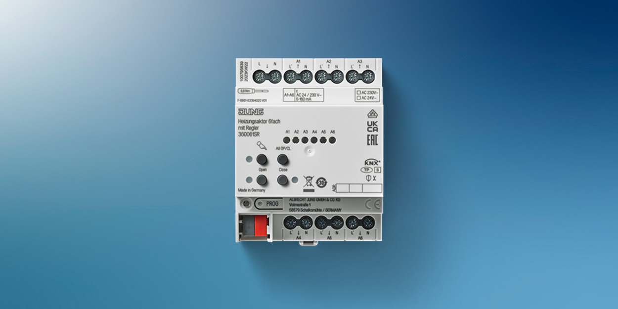 KNX Heizungsaktor 6-fach bei Elektro Langguth e. K. in Itzgrund