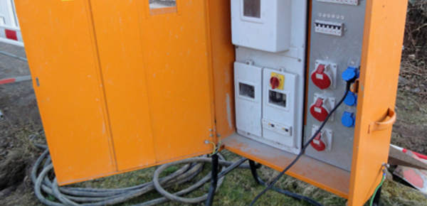 Baustrom bei Elektro Langguth e. K. in Itzgrund