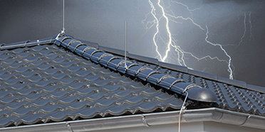 Äußerer Blitzschutz bei Elektro Langguth e. K. in Itzgrund